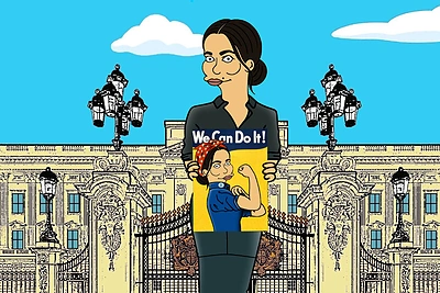 Meghan Markle/ aleXsandro Palombo nuotr.