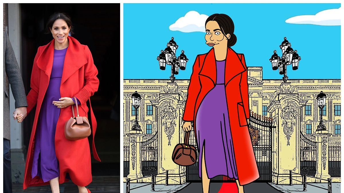 Meghan Markle/ Vida Press ir aleXsandro Palombo nuotr.