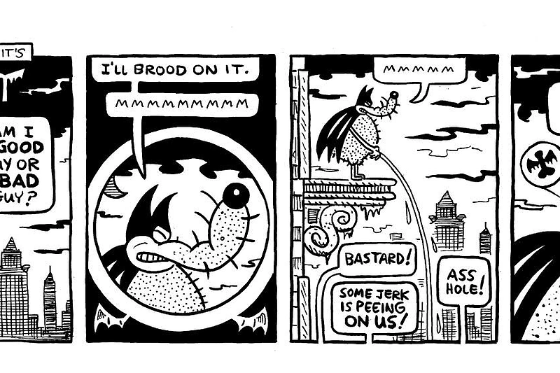 Kaz patinka, kad jo „Underworld“ komiksai žmones prajuokina ir... dėl to priverčia jaustis kaltais