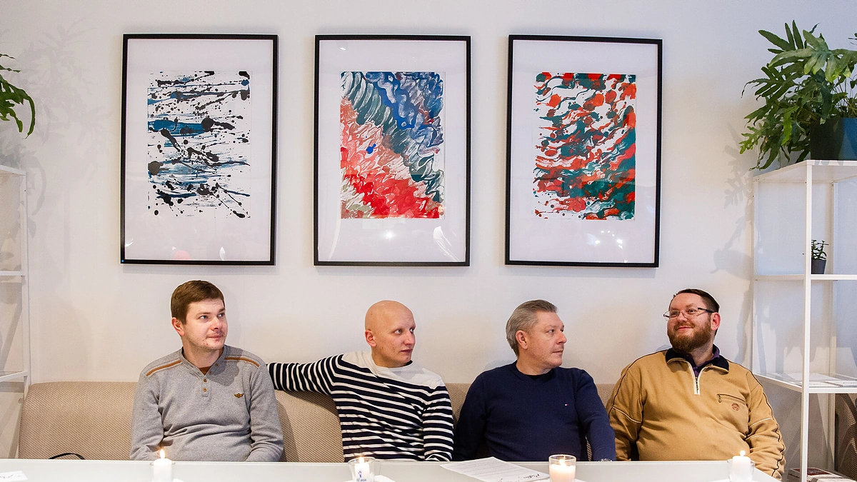 Pristatyta paroda „Profiles“ / I. Gėlūno nuotr.