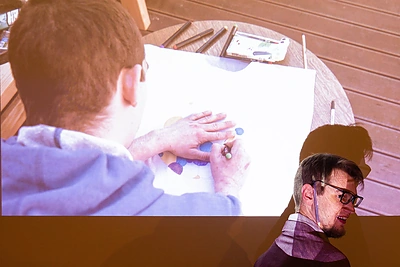 Pristatyta paroda „Profiles“ / I. Gėlūno nuotr.