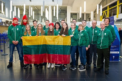 Lietuvos sportininkai išlydėti į Europos jaunimo olimpinį žiemos festivalį