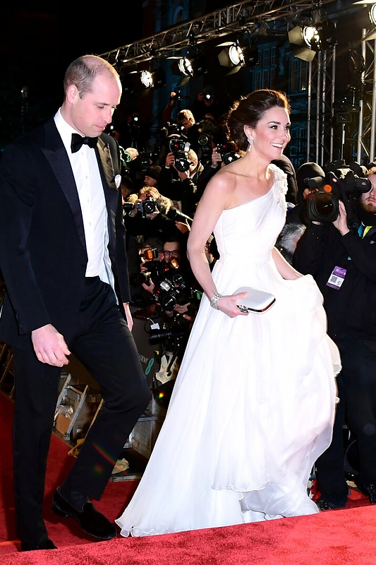 Princas Williamas ir Kate Middleton BAFTA apdovanojimuose