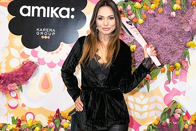 „Amika“ prekinio ženklo pristymas „Žalgirio“ arenos amfiteatre/Teodoro Biliūno nuotr.