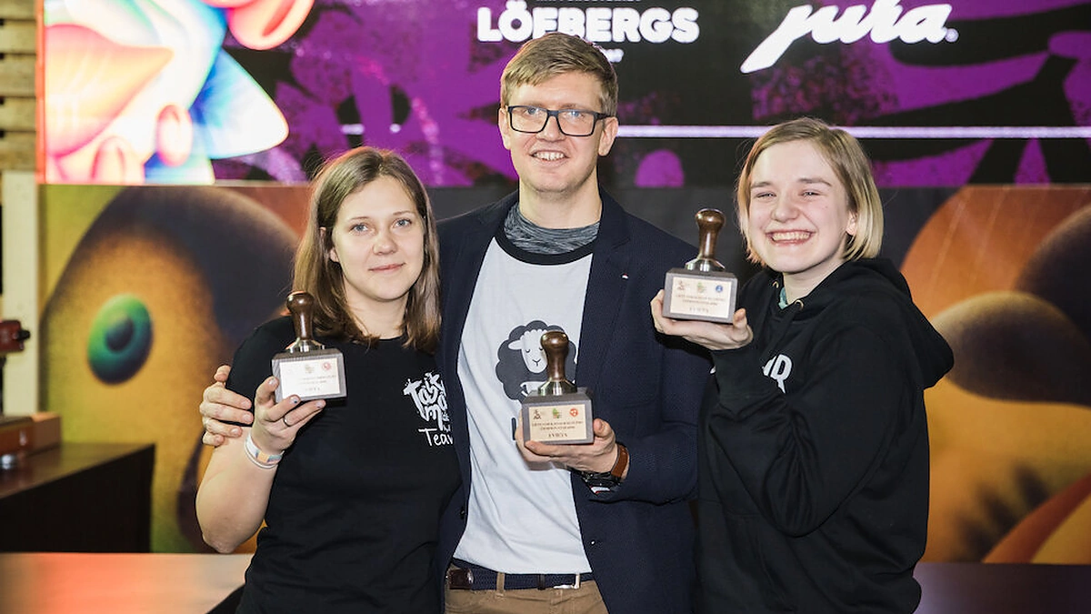 „Vilnius Coffee Festival“ čempionai/L. Bielinio nuotr.