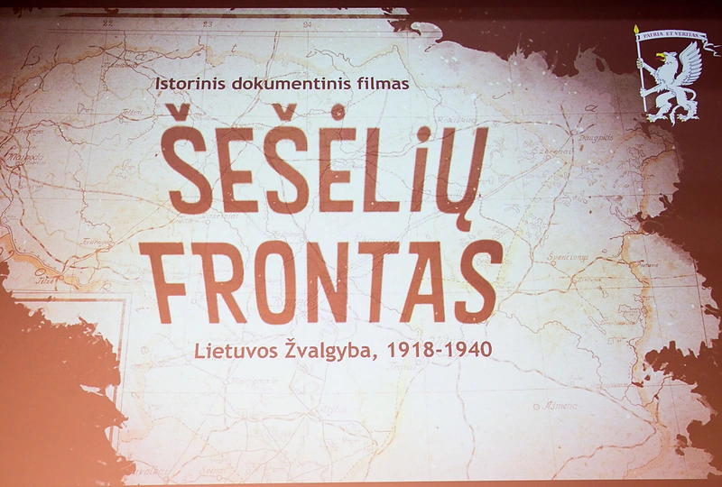 Dokumentinio filmo „Šešėlių frontas“ premjera / I. Gelūno nuotr.