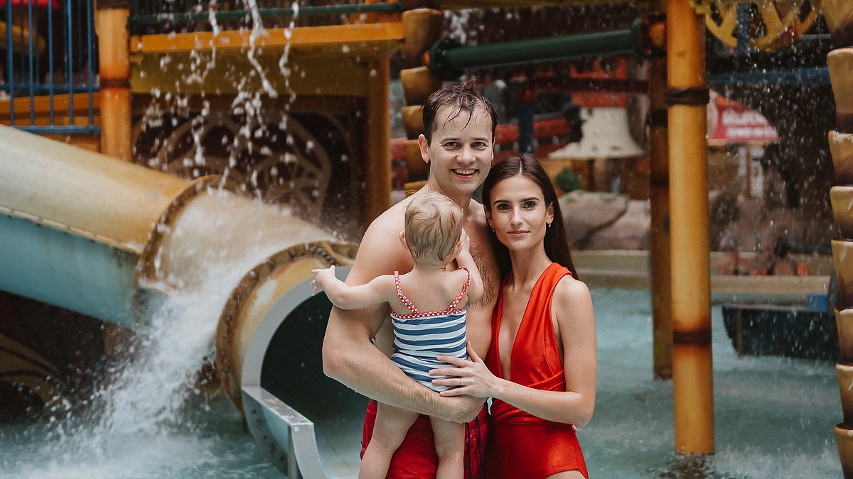 Nerijus Juška su šeima