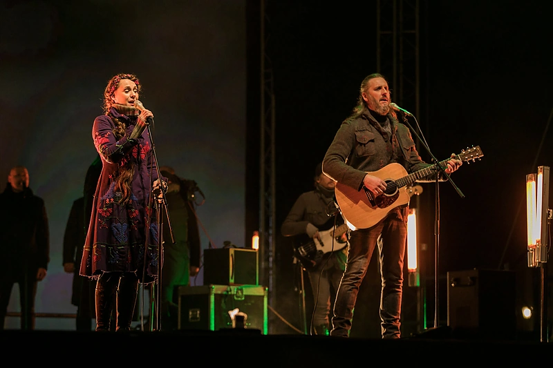 Aistės Smilgevičiūtės ir grupės „Skylė“ koncertas „Broliai“/Gedmanto Kropio nuotr.