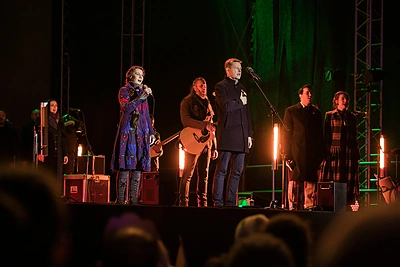 Aistės Smilgevičiūtės ir grupės „Skylė“ koncertas „Broliai“/Gedmanto Kropio nuotr.