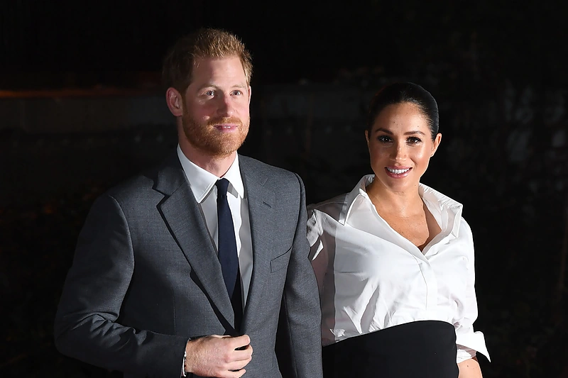 Meghan Markle ir princas Harry / „Scanpix“ nuotr.