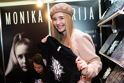 Monika Marija Vilniaus knygų mugėje/Gretos Skaraitienės nuotr.