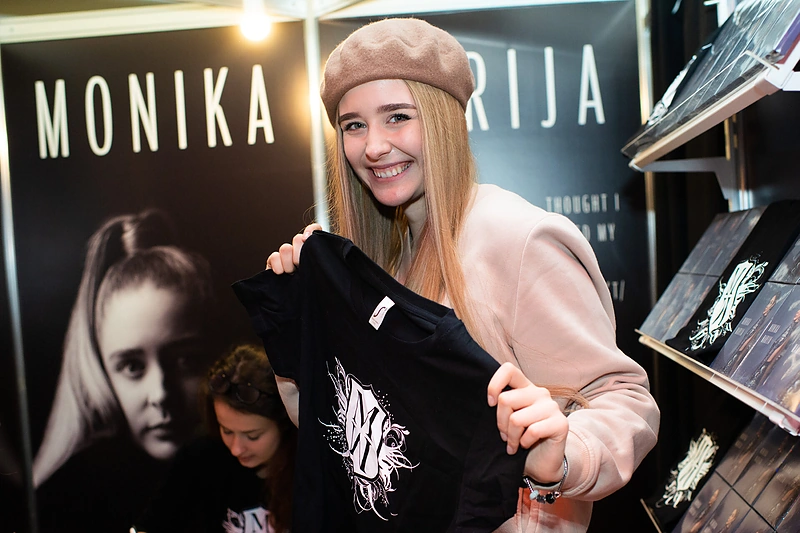 Monika Marija Vilniaus knygų mugėje/Gretos Skaraitienės nuotr.