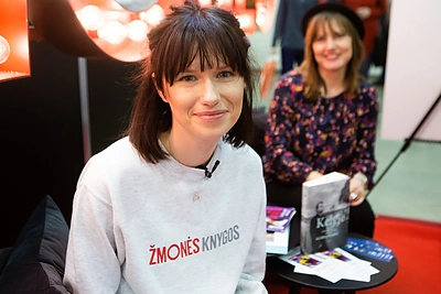 „Žmonės“ transliacijoje – rašytoja Lina Ever / G. Skaraitienės nuotr.