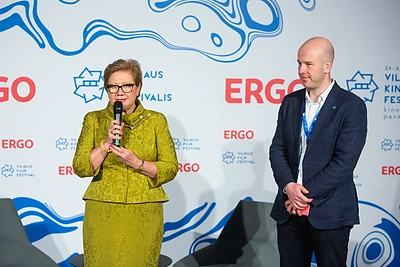 Festivalio „Kino pavasaris“ spaudos konferencija/Gretos Skaraitienės nuotr.