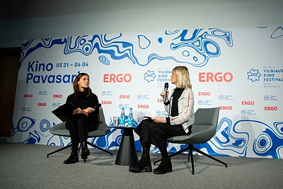 Festivalio „Kino pavasaris“ spaudos konferencija/Gretos Skaraitienės nuotr.