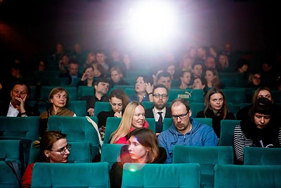 „Riešutų duonos“ peržiūra Vilniuje / G. Skaraitienės nuotr.