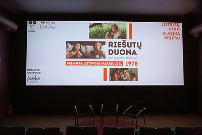 „Riešutų duonos“ peržiūra Vilniuje / G. Skaraitienės nuotr.