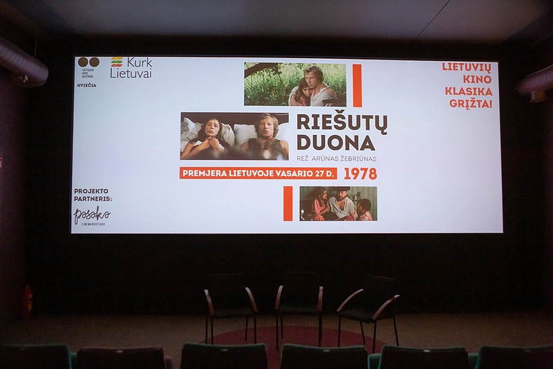 „Riešutų duonos“ peržiūra Vilniuje / G. Skaraitienės nuotr.