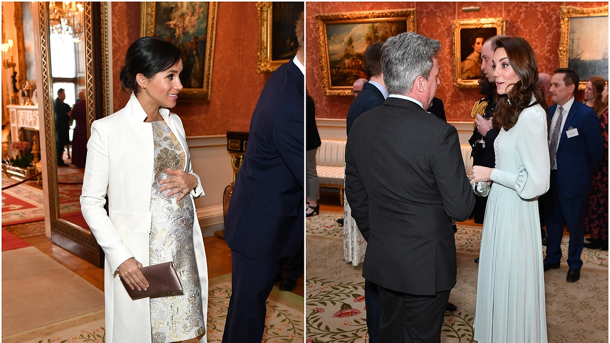Hercogienės Meghan ir Catherine laiką leido kartu/Vida Press nuotr.