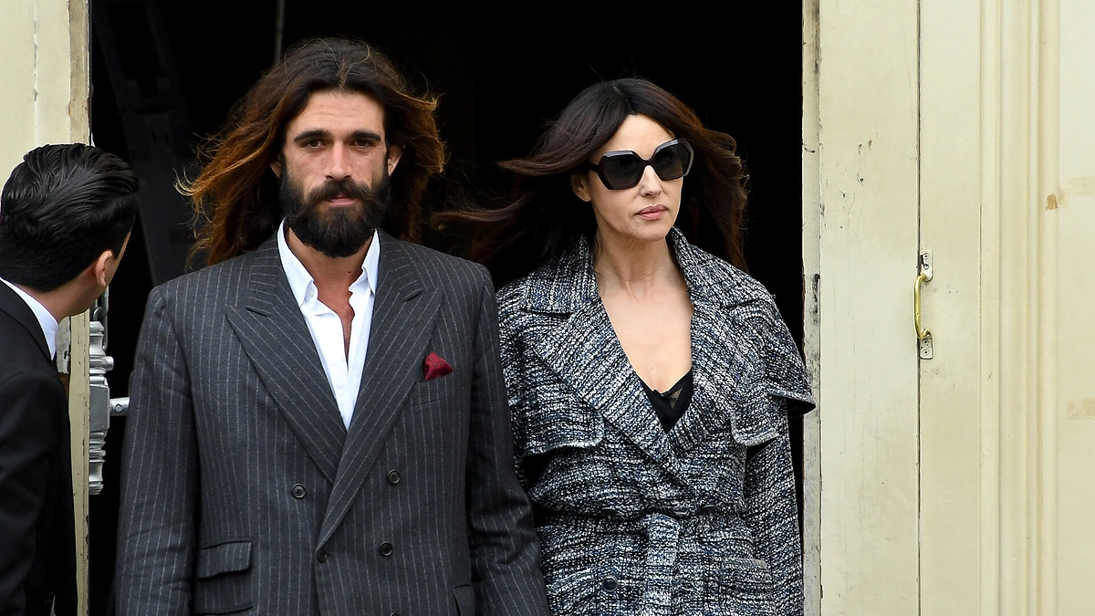 Monica Bellucci ir Nicolas Lefebvre/Vida Press nuotr.