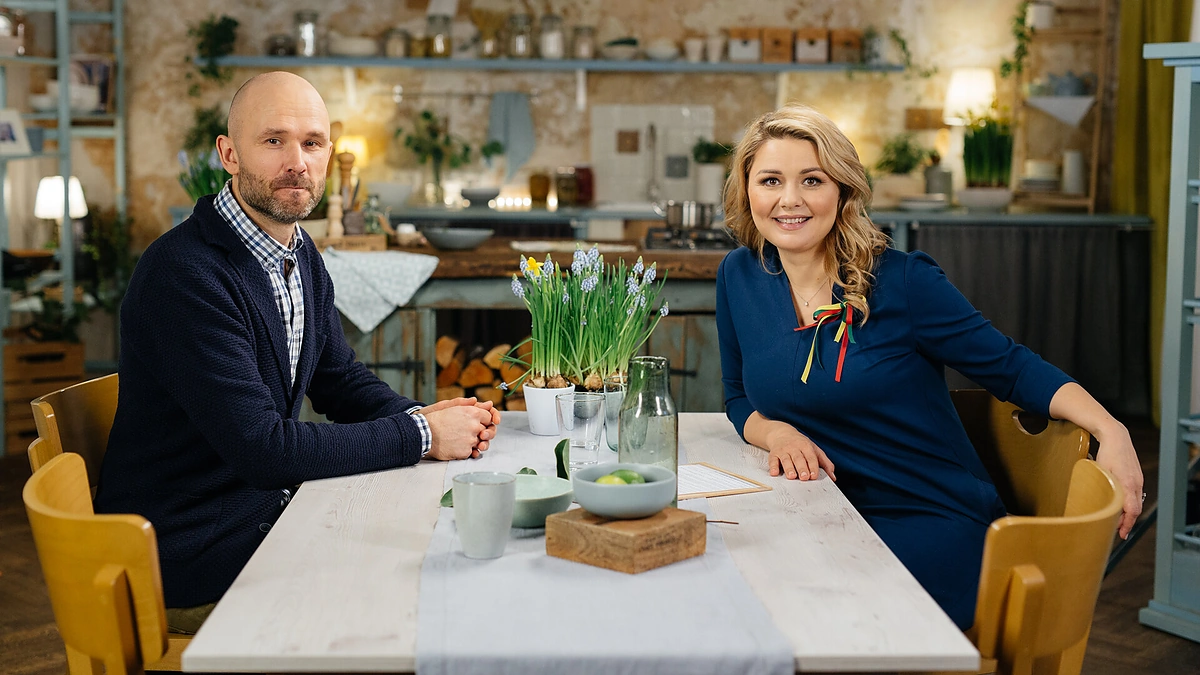 Beata Nicholson ir Robertas Petrauskas/LRT nuotr.