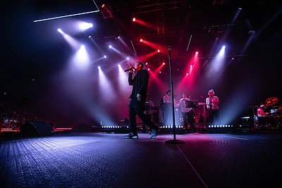 Lilo ir Innomine koncerto akimirka/Teodoro Biliūno nuotr.