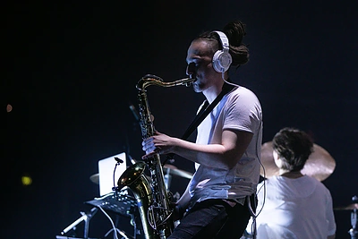 Lilo ir Innomine koncerto akimirka/Teodoro Biliūno nuotr.