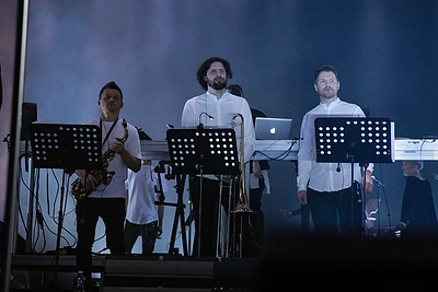 Lilo ir Innomine koncerto akimirka/Teodoro Biliūno nuotr.