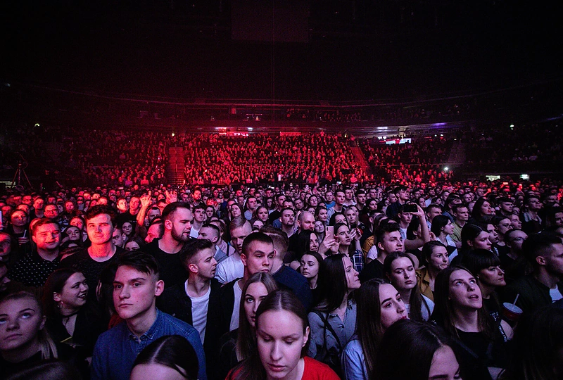 Lilo ir Innomine koncerto akimirka/Teodoro Biliūno nuotr.