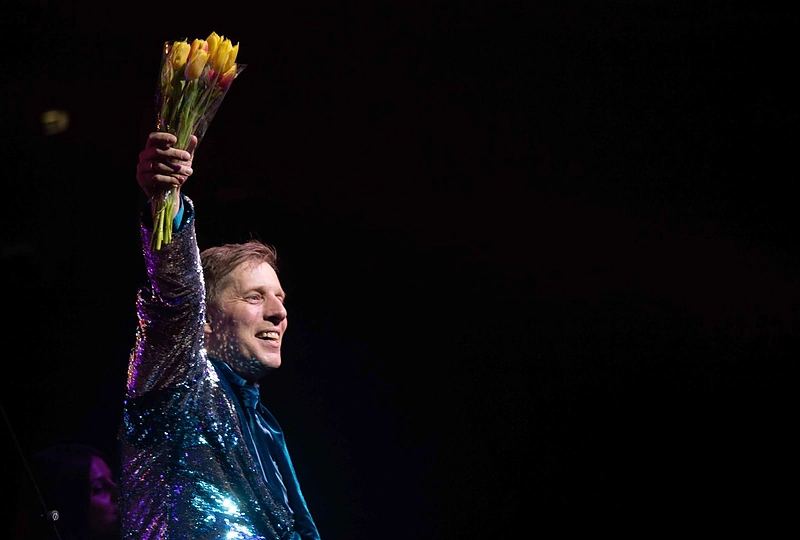 Saulio Prūsaičio koncerto akimirka / Luko Varanausko nuotr.