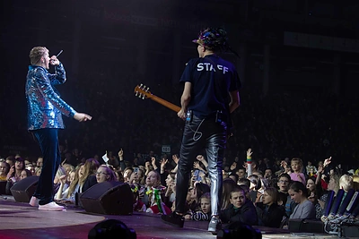 Saulio Prūsaičio koncerto akimirka / Luko Varanausko nuotr.