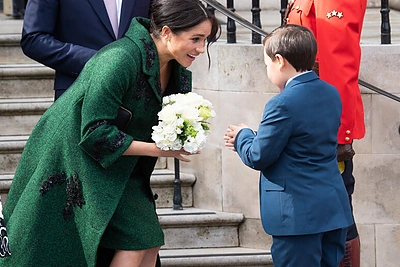 Meghan Markle ir princas Harry lankosi Kanados namuose Londone / „Scanpix“ nuotr.