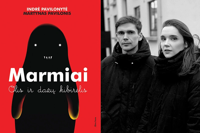 Iliustratorius Martynas Pavilonis ir rašytoja Indrė Pavilonytė/Asmeninio archyvo nuotr.