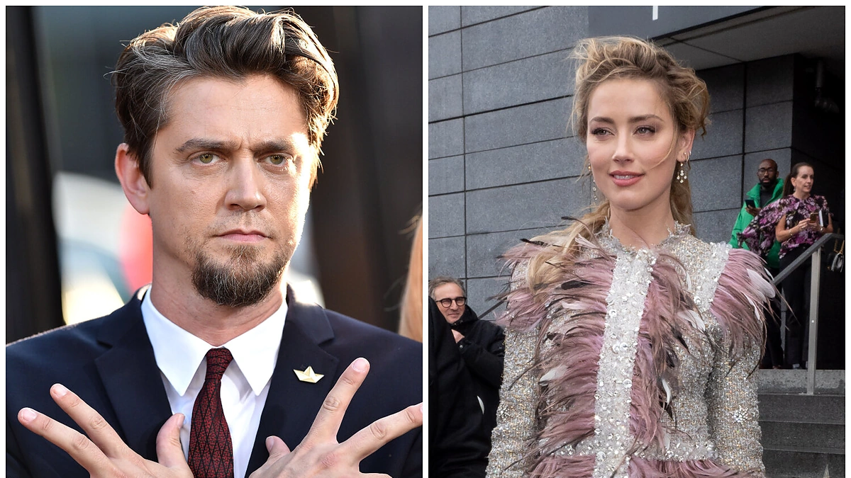 Amber Heard ir Andy Muschietti/Organizatorių nuotr.