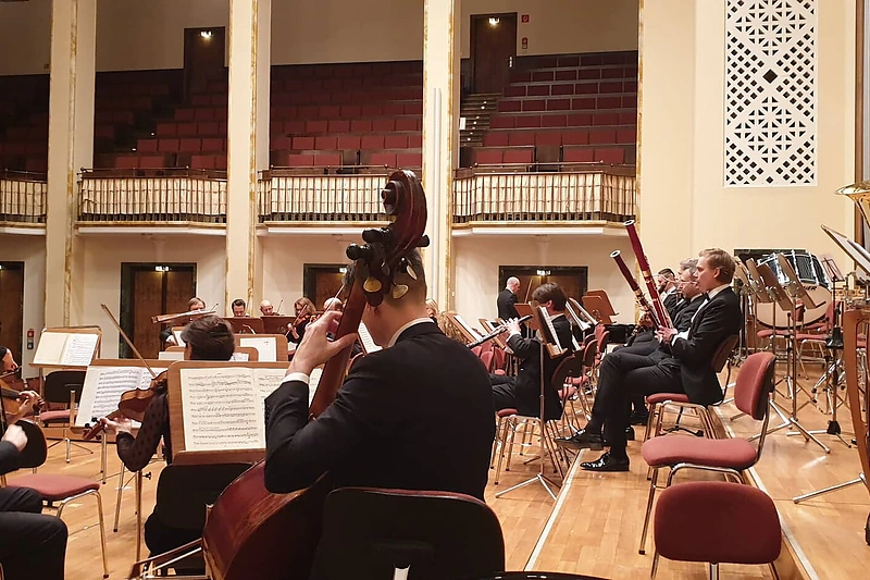 Lietuvos valstybinis simfoninis orkestras išvyko gastrolių į Vokietiją