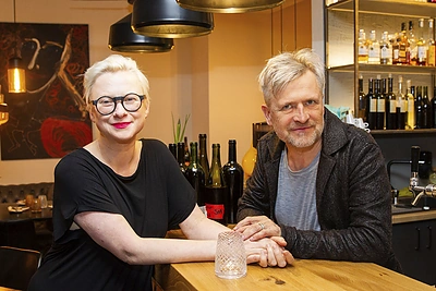 Julijos Janus tapybos parodos „Dekoracijos“ atidarymas/Irmanto Gelūno nuotr.