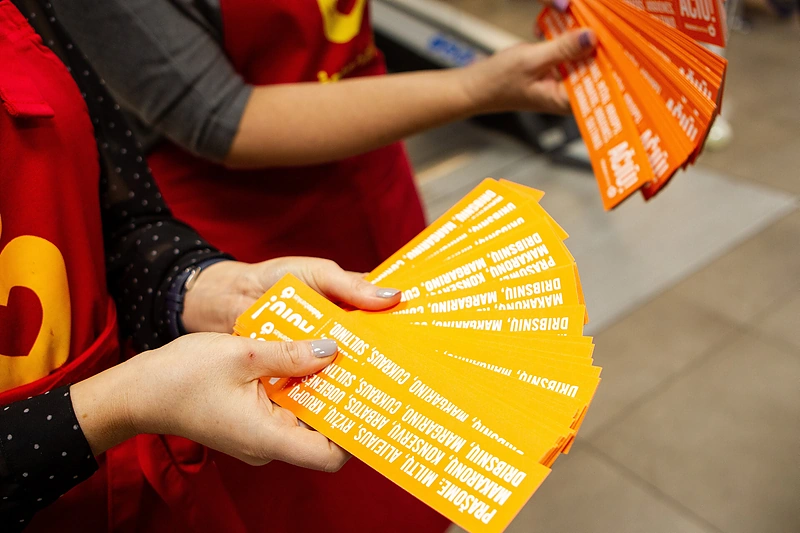 „Maisto banko“ akcijos startas / P. Peleckio nuotr.