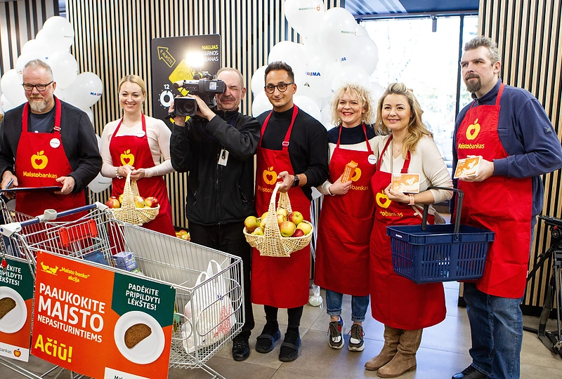 „Maisto banko“ akcijos startas / P. Peleckio nuotr.