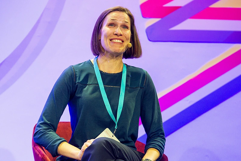 Urtė Neniškytė lankėsi „Go Forward!“ konferencijoje / P. Peleckio nuotr.