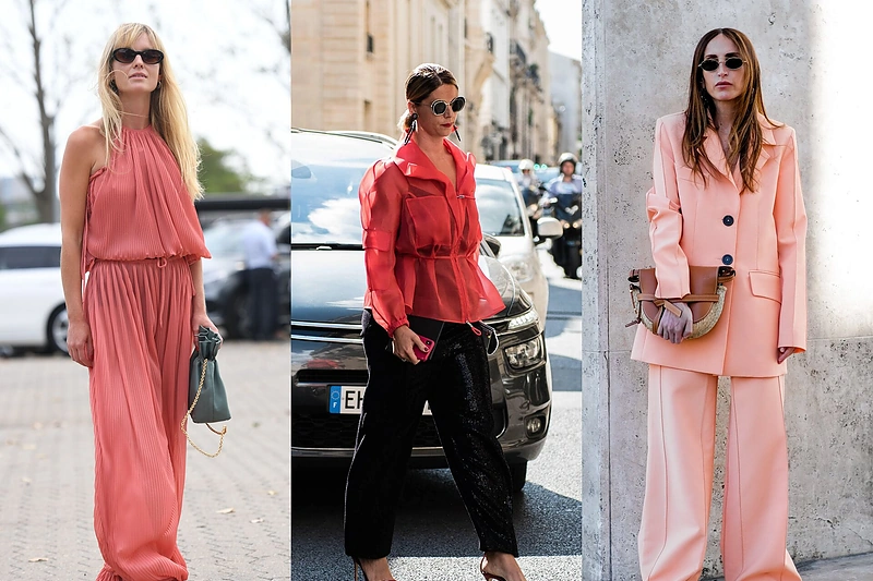 Koralinės spalvos derinimas/Vida Press nuotr.