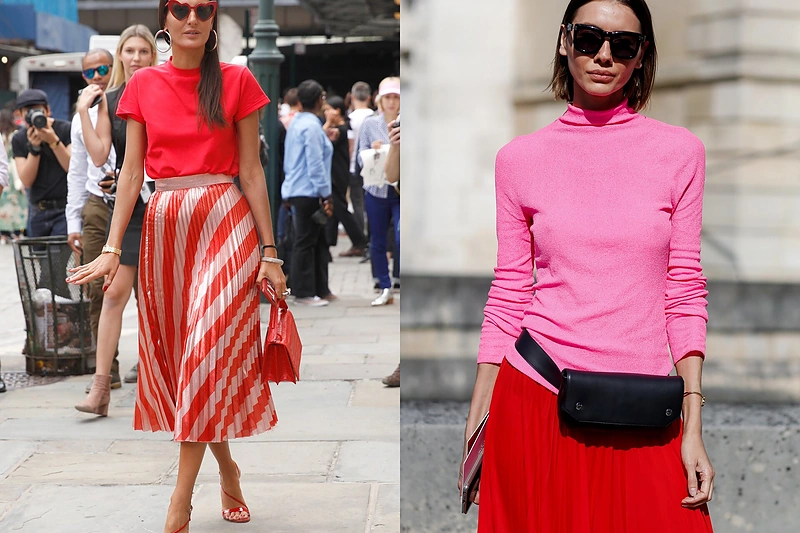 Koralinės spalvos derinimas/Vida Press nuotr.