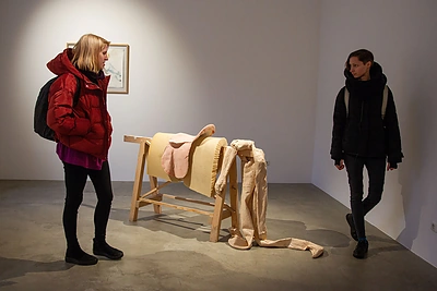 Edith Karlson personalinė paroda „Keturių raidžių pasaulis“ / I. Gelūno nuotr.