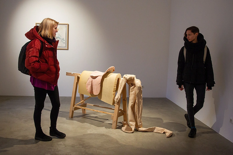 Edith Karlson personalinė paroda „Keturių raidžių pasaulis“ / I. Gelūno nuotr.