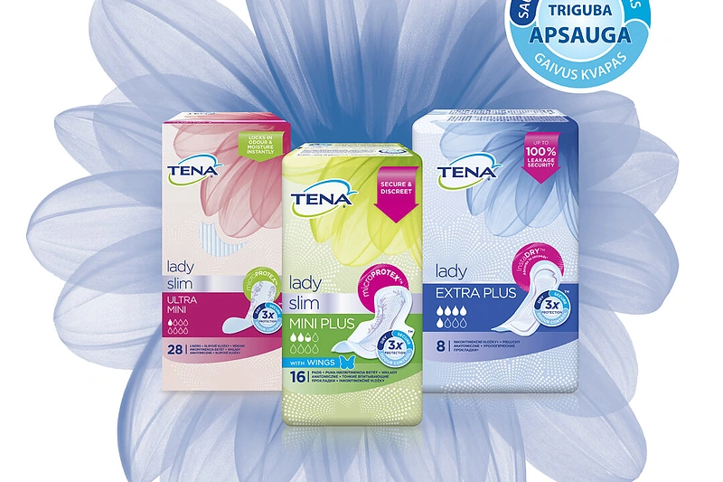 „TENA Lady“ gaminiai/Organizatorių nuotr.