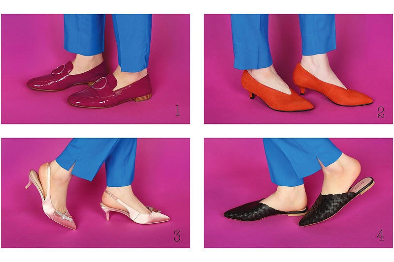 1. HÖGL, 159,99 Eur
(„Salamander“)
2. VAGABOND, 109,99 Eur
(„StepTop“)
3. ALDO
59,90 Eur
4. ALDO,
69,90 Eur