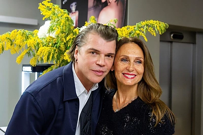 Juozas Statkevičius Vilniaus „Kristianos“ salone pristatė savo darbus/Irmanto Gelūno nuotr.