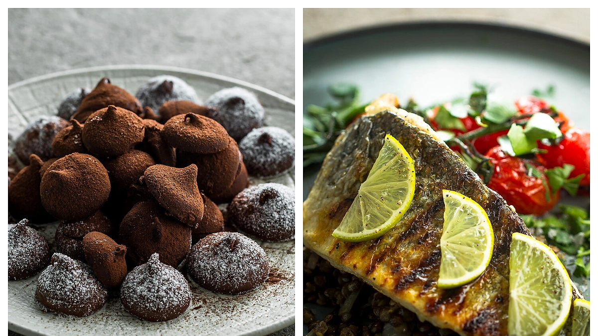 keptas vilkešeris ir juodojo šokolado triufeliai/TV3 nuotr.