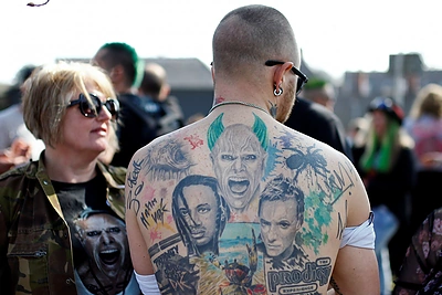 Atsisveikinimas su „The Prodigy“ lyderiu Keithu Flintu / „Scanpix“ nuotr.