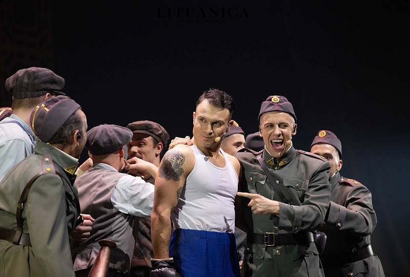 Miuziklo „Lituanica” startas /Manto Repečkos ir Martyno Siruso nuotr.