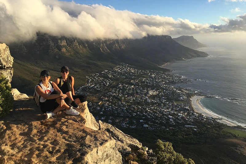 Irma Jurgelevičiūtė ilsėjosi Keiptaune / Asmeninio archyvo nuotr.